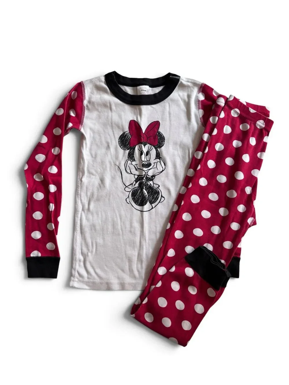 Hanna Andersson organic Disney Minnie Mouse pajamas